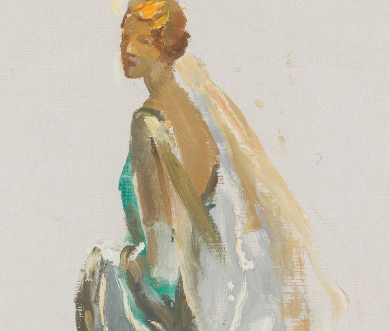 Sketches for 'Their Majesties’ Court' by Sir John Lavery